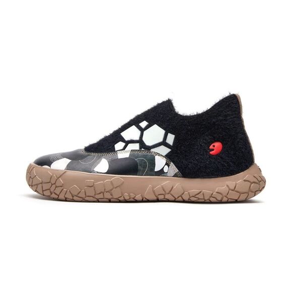 UIN Women's Walking Shoes Slip On Sneaker Toledo (MIDNIGHT PATH TRENCADS) - Picture 3 of 11